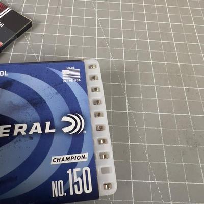 Primers for the Riffle and Pistol 