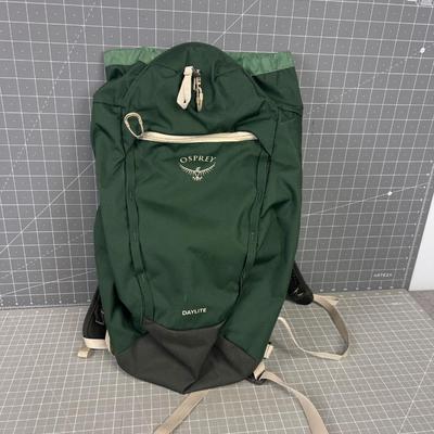 OSPREY Day Pack, Green 