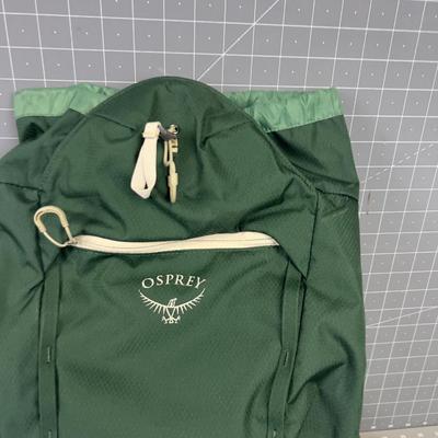 OSPREY Day Pack, Green 
