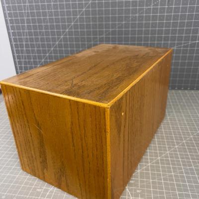 Oak Cubies with Small Drawer