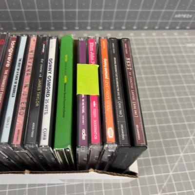 Tray of DVD's Rock & Country 
