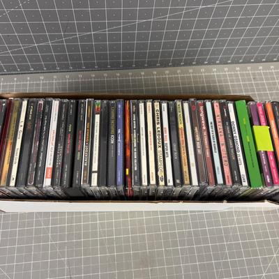 Tray of DVD's Rock & Country 