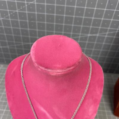 Pearl and 925 Necklace