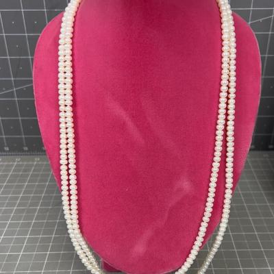 Super Long Strand of Pearls 