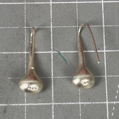925 Tear Drop Earrings 