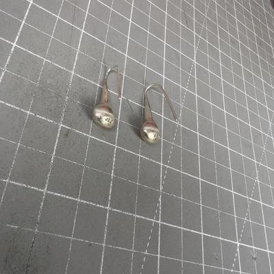 925 Tear Drop Earrings 