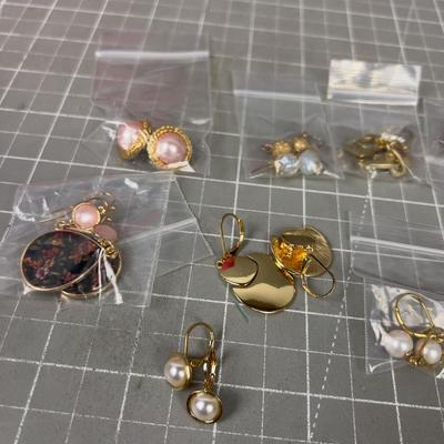 Gold Toned Earrings 
