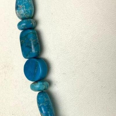 JAY KING DTR TURQUOISE GEOMETRIC BEAD STATEMENT NECKLACE