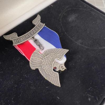 Boy Scouts of America Eagle Scout  Ribbon Metal 