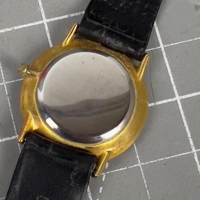 MONTINE Wrist Watch with Leather Band, Quartz