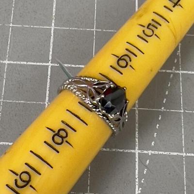 Sterling Hematite Lovely Ring 