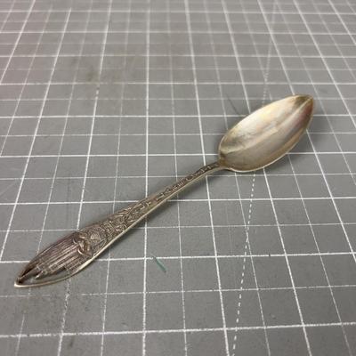 Salt Lake City TEMPLE Sterling Silver Spoon, COLLECTIBLE!!