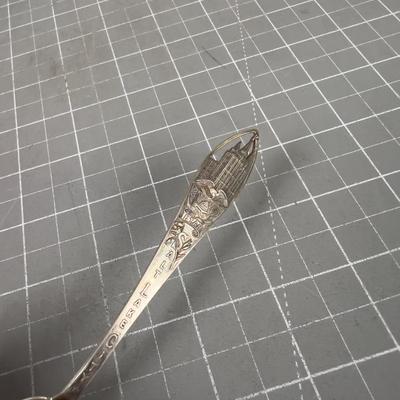 Salt Lake City TEMPLE Sterling Silver Spoon, COLLECTIBLE!!