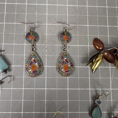 Lot of "Big" Earrings