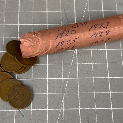 Rolls of Pennies from the 1920's 