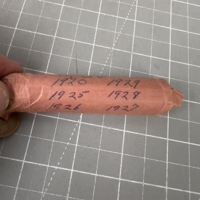 Rolls of Pennies from the 1920's 