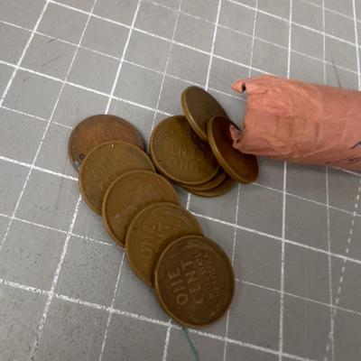 Rolls of Pennies from the 1920's 