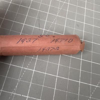 Roll of 1937 Pennies 
