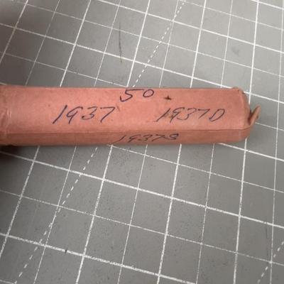 Roll of 1937 Pennies 