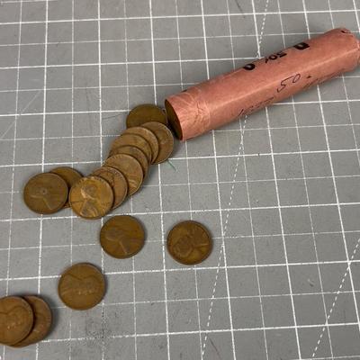 Roll of 1937 Pennies 