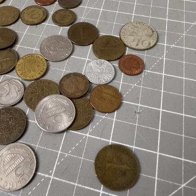 Foreign Coins Mostly European 