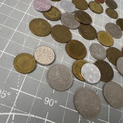 Foreign Coins Mostly European 