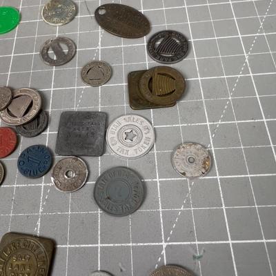 Big lot of Tokens