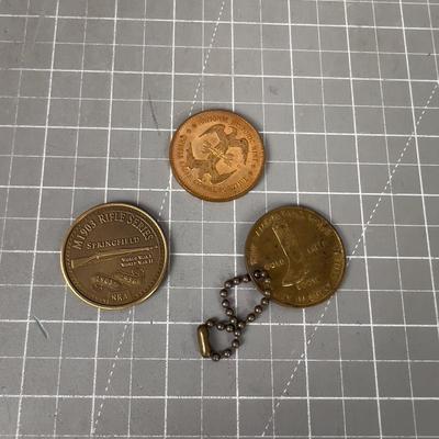 3 Coins: NRA, Elvis and Tony Lama 
