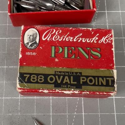 Box of Esterbrook Fountain Pen Tips