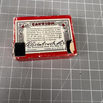 Box of Esterbrook Fountain Pen Tips