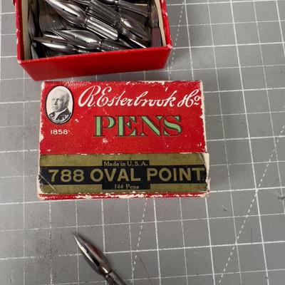 Box of Esterbrook Fountain Pen Tips
