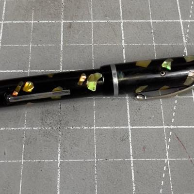 Schaffer Mother- of-Pearl Inlay with a 14 K Nib. 