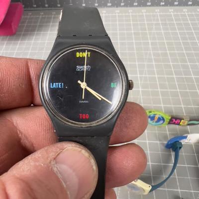 Lot of Swatch Watches 