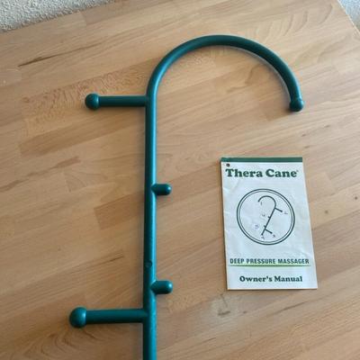 Neck stretcher, Balance Board, Disc Hydrator and 1 Thera Cane Massager.