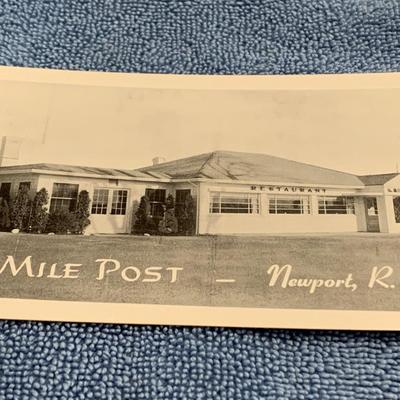 Vintage Postcard Lot - Rhode Island Scenes - Airport, Mile Post Restaurant, Coastline, Street Scene