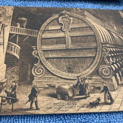EIGHT Vintage Postcards - Heidelberg Germany - Clean / Unsent