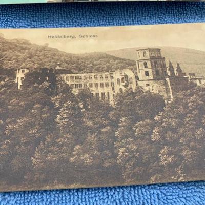 EIGHT Vintage Postcards - Heidelberg Germany - Clean / Unsent
