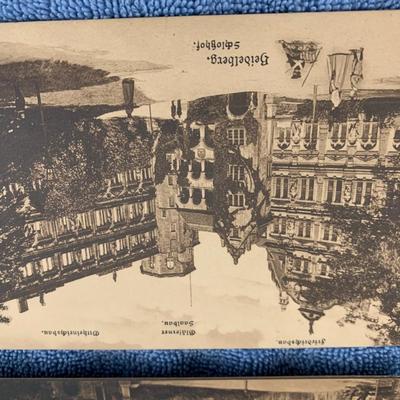 EIGHT Vintage Postcards - Heidelberg Germany - Clean / Unsent