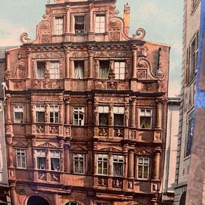 EIGHT Vintage Postcards - Heidelberg Germany - Clean / Unsent