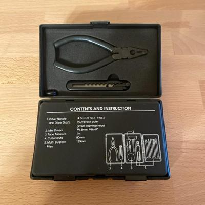 Misc. Tools Including Drill bits and a Salton Tool Set
