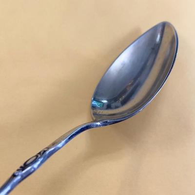 Greenleaf & Crosby Sterling Silver Florida Travel Spoon W/ Alligator