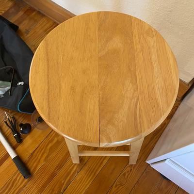 Wooden stool