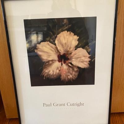 Lot of 4 Framed Posters by Photographer Paul Grant Cutright