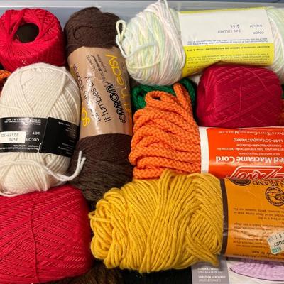 Tote of Yarn