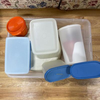 Tub of Tupperware