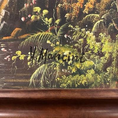Framed Painting Signed by Artist