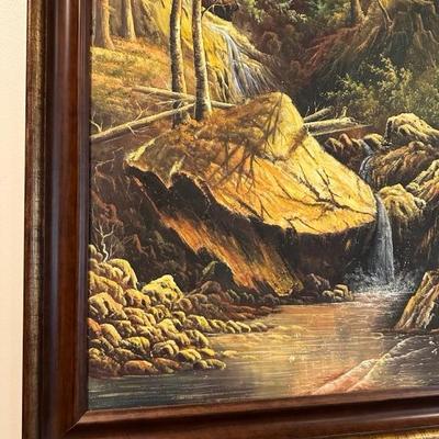 Framed Painting Signed by Artist
