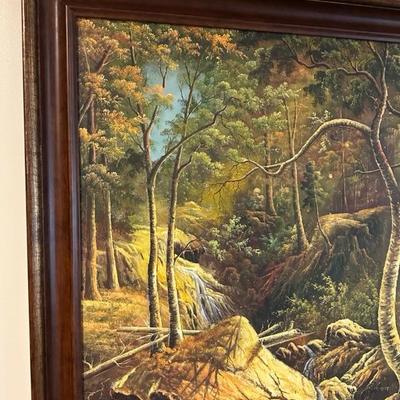 Framed Painting Signed by Artist
