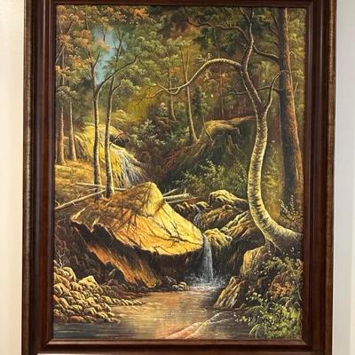 Framed Painting Signed by Artist