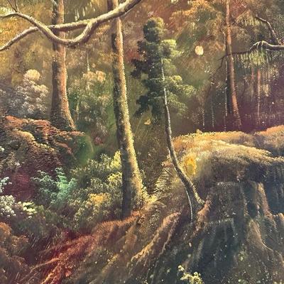 Framed Painting Signed by Artist